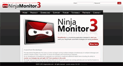 Desktop Screenshot of ninjamonitor.com